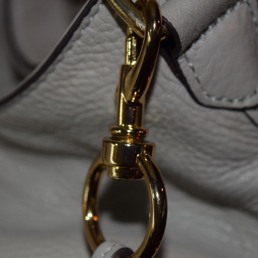 G.I.L.I Leather Stirrup Satchel W/ Shoulder Strap - Picture 5 of 16